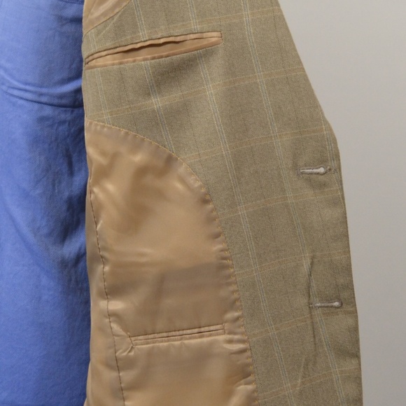 Andrew Fezza 38R Sport Coat Blazer Suit Jacket Lig - Picture 5 of 8